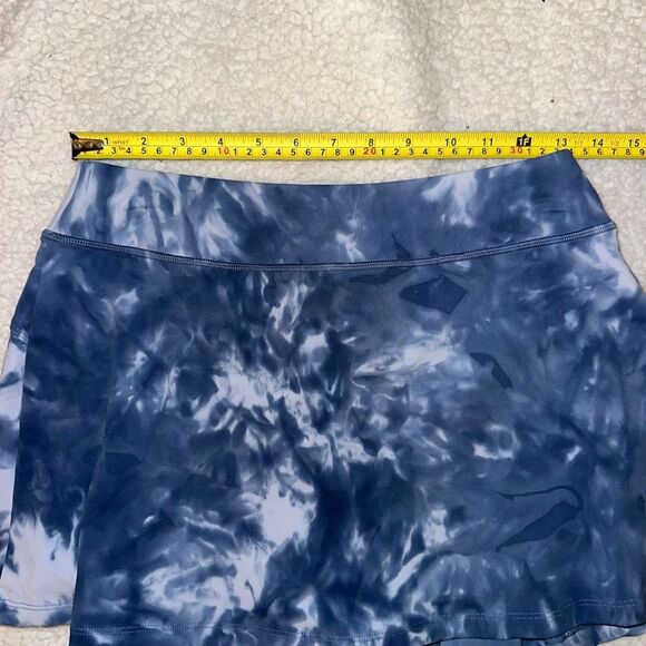 Stelle Medium Blue Tie Pattern Women’s Athletic Golf Tennis Preppy Skort EUC - Picture 5 of 7